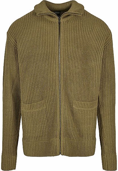 URBAN CLASSICS Cardigan "Urban Classics Herren Zip Cardigan" 1 Stk. günstig online kaufen