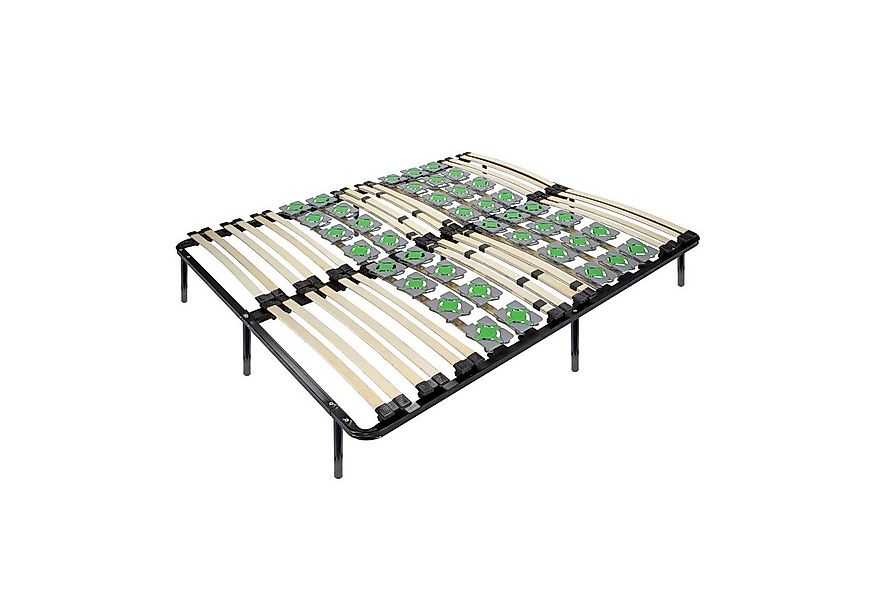 Teiltellerlattenrost i-flair Tellerlattenrost 140x200 cm auf Füßen, Gästebe günstig online kaufen