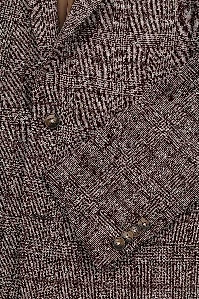 Suitable Blazer Heleen Karos Braun - Größe 50 günstig online kaufen