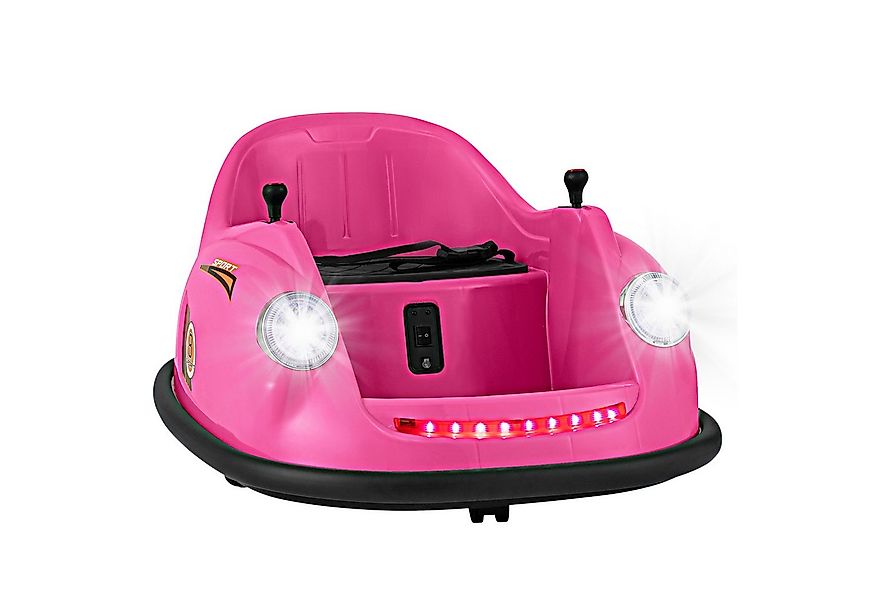 COSTWAY Elektro-Kinderauto, Belastbarkeit 20 kg, Elektroauto mit LED-Lichte günstig online kaufen