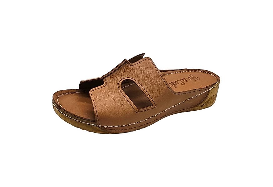 Yu&Luk Pantolette, Damen Sommerschuh, Sandalette, Slipper, offener Schuh Pa günstig online kaufen