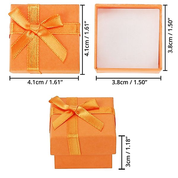 Kurtzy Geschenkbox Schmuckkästchen - 24 Stück, günstig online kaufen
