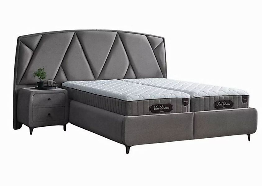 Villa Möbel Boxspringbett Dreamland (Bett Set, Bett Set aus Bettkasten, Kop günstig online kaufen