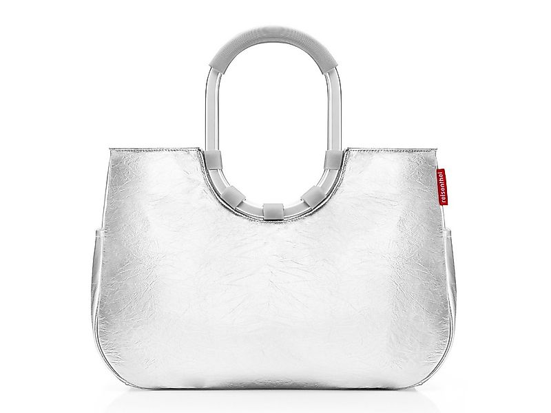 REISENTHEL® Tragetasche loopshopper L silver crackle günstig online kaufen