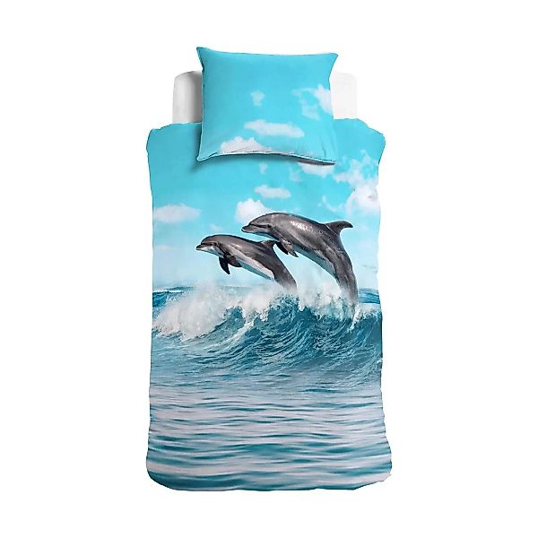 Traumschlaf Bettwäsche Delfine günstig online kaufen