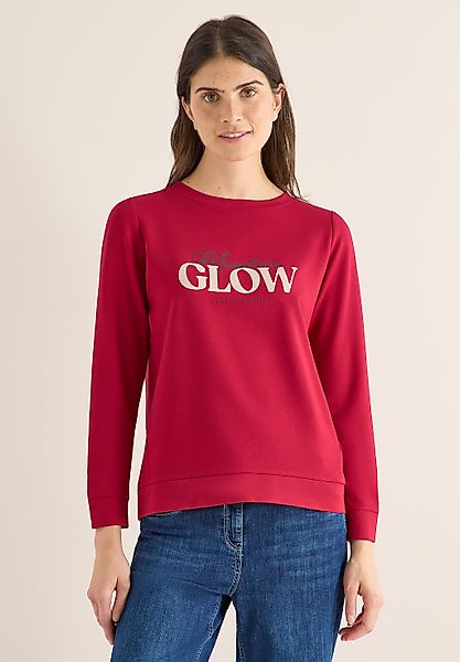 Cecil Langarmshirt aus softem Materialmix günstig online kaufen