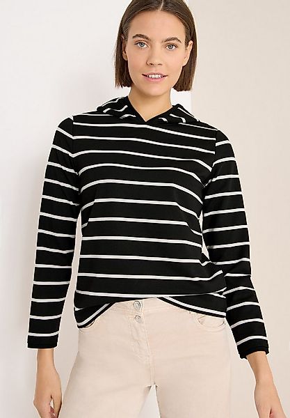 CECIL Hoodie gestreift, mit Kapuze günstig online kaufen