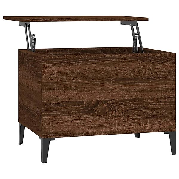 vidaXL Couchtisch Braun Eichen-Optik 60x44,5x45 cm Holzwerkstoff Modell 4 günstig online kaufen