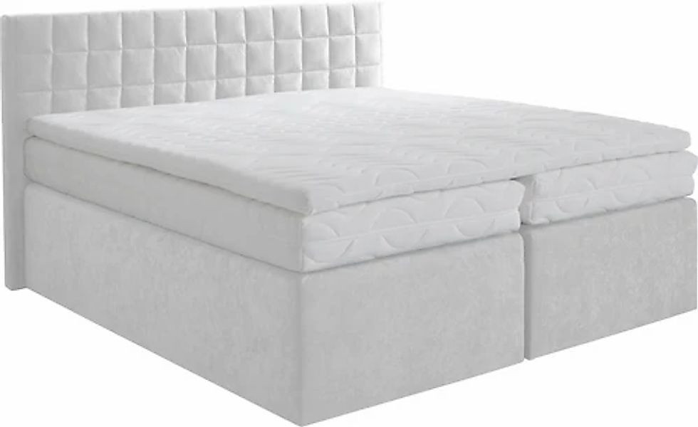 Westfalia Schlafkomfort Boxspringbett, mit schöner Kopfteilversteppung günstig online kaufen