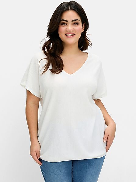 Sheego T-Shirt V-Shirt günstig online kaufen
