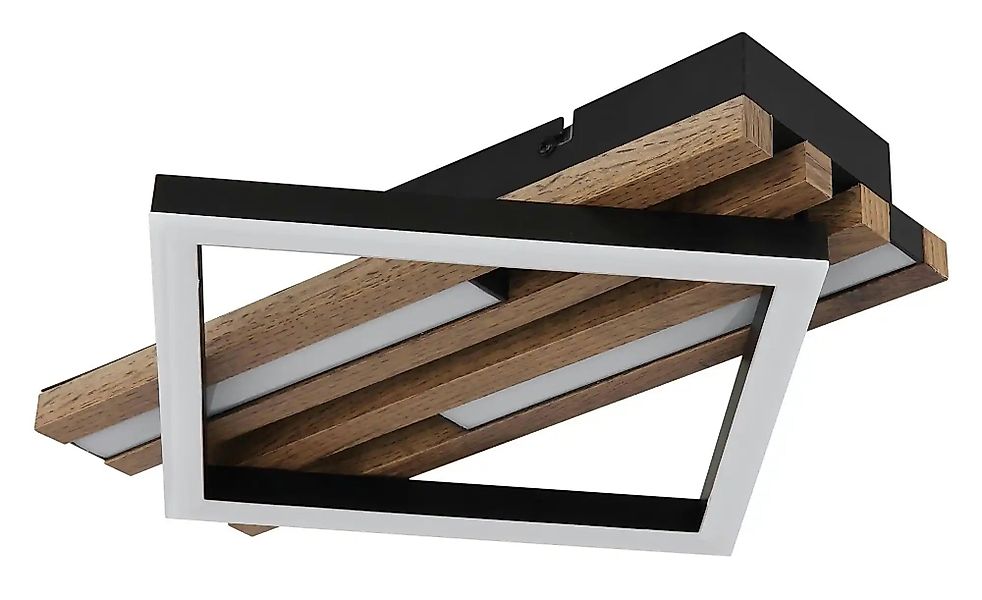 Globo Lighting Deckenleuchte   ¦ schwarz ¦ Maße (cm): B: 33 H: 7,5 Lampen & günstig online kaufen
