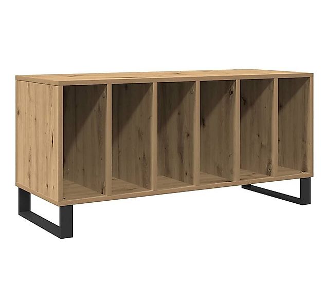 vidaXL Media-Regal Schallplattenschrank mit Regal Artisan-Eiche 100 x 38 x günstig online kaufen