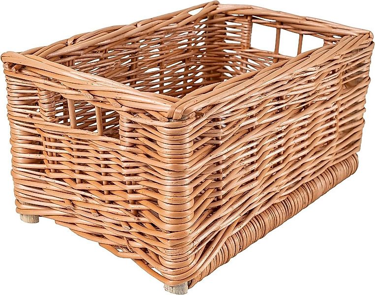 Creative Home Holzkiste Weidenkorb Aufbewahrungskorb, Handgeflochten, Haltb günstig online kaufen