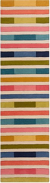FLAIR RUGS Läufer »Piano«, rechteckig, 10 mm Höhe, gestreift, rechteckig günstig online kaufen