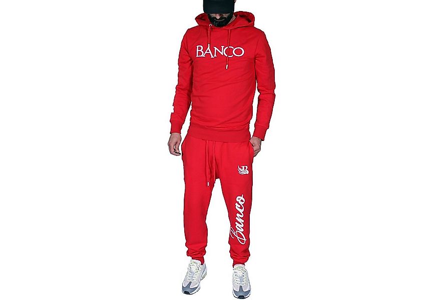 Banco Freizeitanzug Banco Sportanzug mit Logo Streetwear Outdoor Fitness He günstig online kaufen