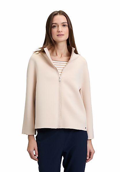 Betty&Co Canvasjacke "Betty & Co Casual-Jacke mit Stehkragen" günstig online kaufen