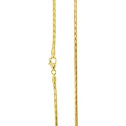 OSTSEE-SCHMUCK Silberkette Ostsee-Schmuck Kette Schlange 2,0 günstig online kaufen