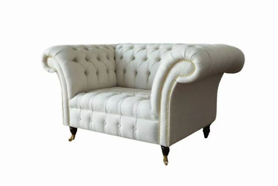 JVmoebel 1,5-Sitzer, Sofa Chesterfield Leder Wohnzimmer Sofas Sessel Couch günstig online kaufen