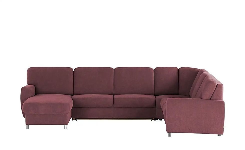 smart Wohnlandschaft  Valencia ¦ rot ¦ Maße (cm): B: 341 Polstermöbel > Sof günstig online kaufen
