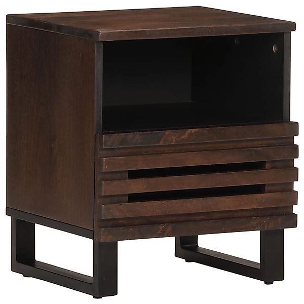 vidaXL Nachttisch 40x34x46 cm Massivholz Mango 377470 günstig online kaufen