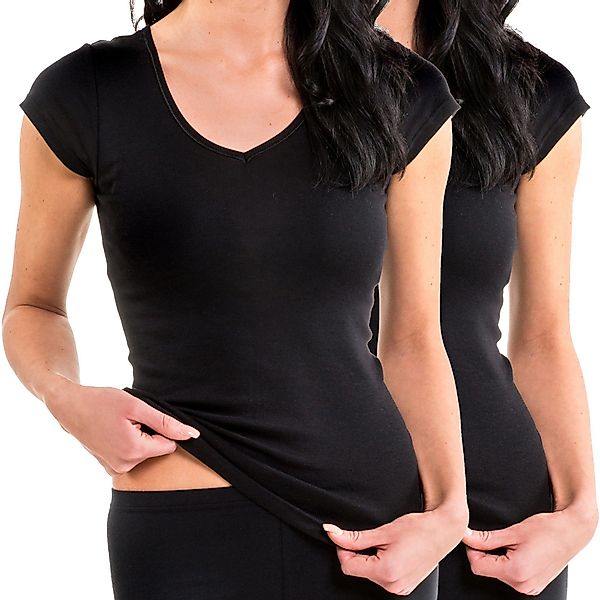 HERMKO Unterziehshirt 17880 2er Pack Damen günstig online kaufen