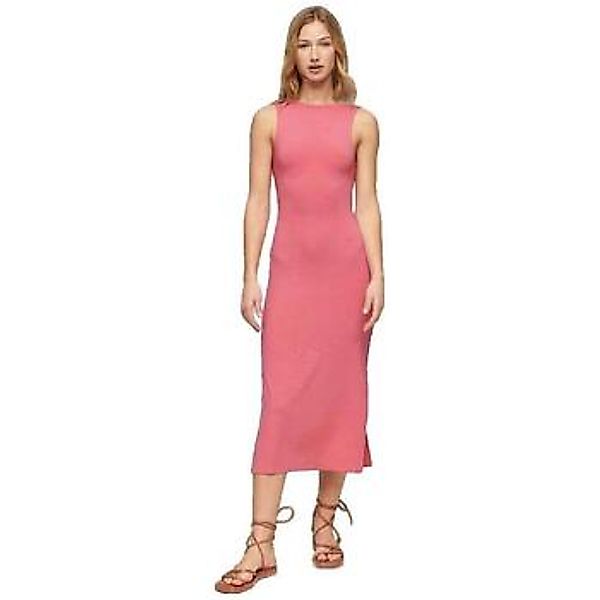Superdry  Maxikleider Robe  Twist Back sans manches rose günstig online kaufen