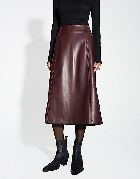 OPUS Lederrock ROGA aus weichem Kunstleder günstig online kaufen