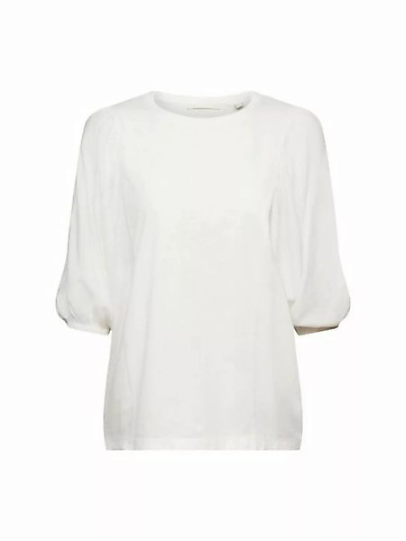 edc by Esprit T-Shirt Oberteil mit Puffärmeln (1-tlg) günstig online kaufen