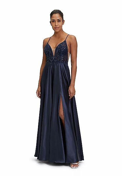 Vera Mont Abendkleid "Vera Mont Damen Abendkleid mit Placement", Effektgarn günstig online kaufen