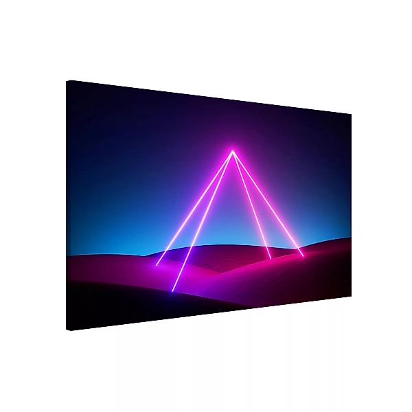 Magnettafel Neon Light Pyramid günstig online kaufen