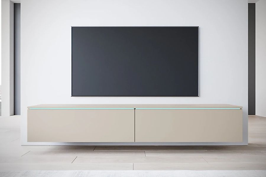 INOSIGN Lowboard "LOWBOARD VERA, wahlweise mit oder ohne Beleuchtung" Moder günstig online kaufen