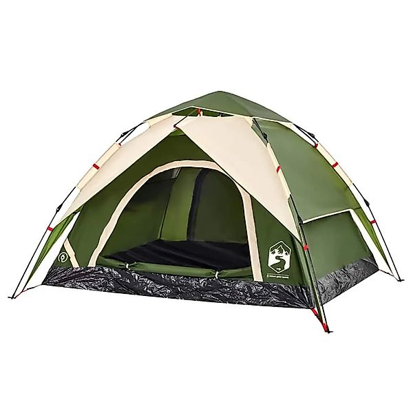 vidaXL Kuppel-Campingzelt 3 Personen Grün Quick Release 4004177 günstig online kaufen