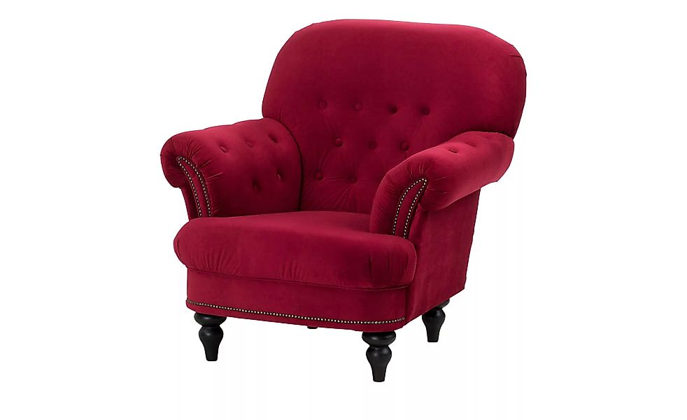 smart Sessel  Sissi - rot - 100 cm - 93 cm - 87 cm - Polstermöbel > Sessel günstig online kaufen