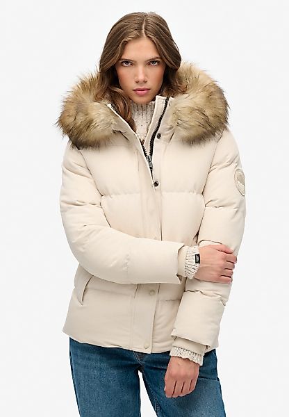 Superdry Steppjacke "EVEREST 5 BAFFLE PUFFER JKT" mit Kapuze Kunstfaser, re günstig online kaufen