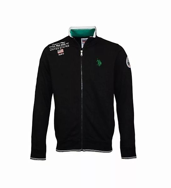 U.S. Polo Assn Sweatjacke Zipper Sweatjacket FZ Flag mit Batch (1-tlg) günstig online kaufen