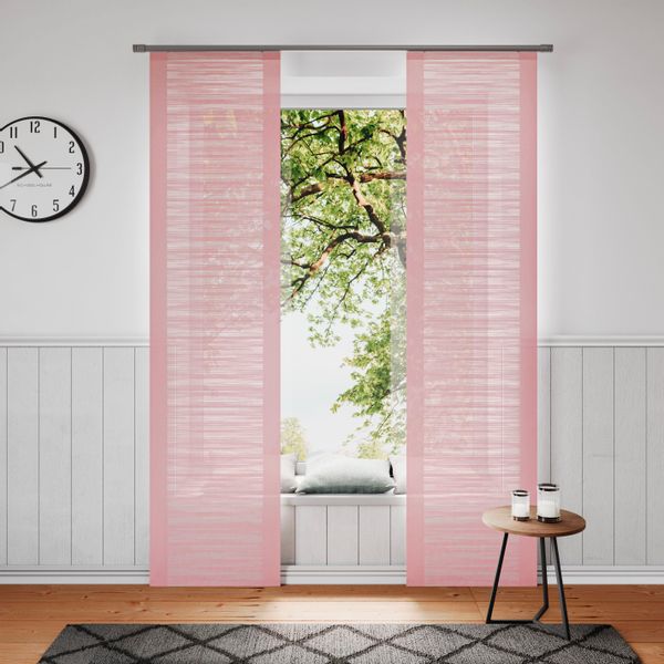 Neutex for you Schiebegardine "Padova" Klettband 1 Stk. tlg. inkl. Befestig günstig online kaufen