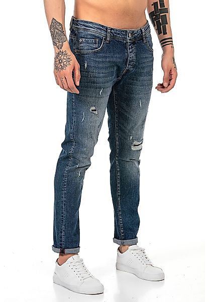 RedBridge Slim-fit-Jeans im Used Look mit günstig online kaufen