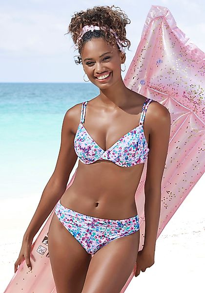 s.Oliver Bikini-Hose Scatter florales Design, in günstig online kaufen