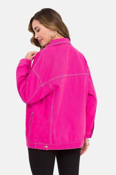 Cipo & Baxx Jeansjacke "Jeansjacke" ohne Kapuze mit stylischen auffälligen günstig online kaufen