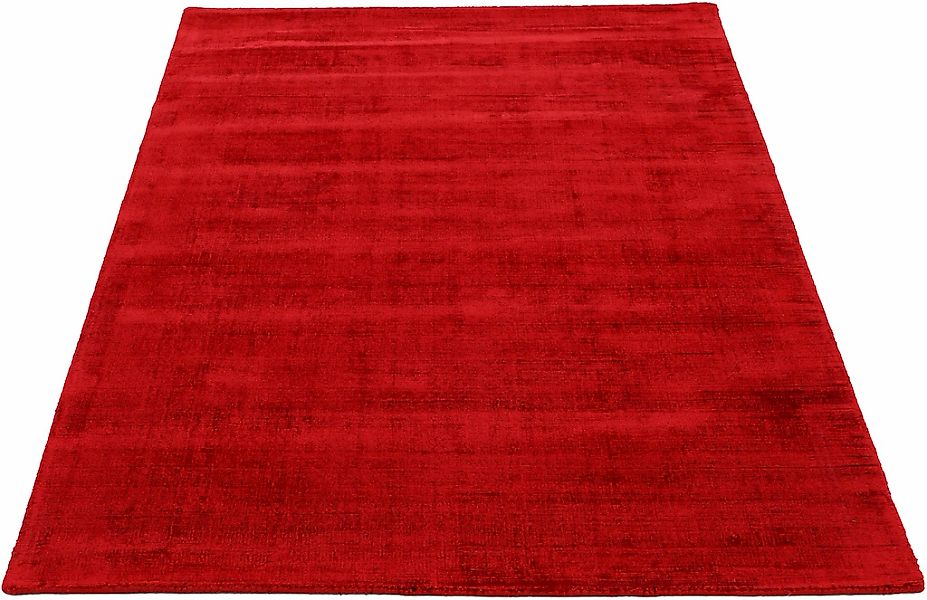 carpetfine Teppich »Ava Viskoseteppich«, rechteckig, 13 mm Höhe, Seidenopti günstig online kaufen