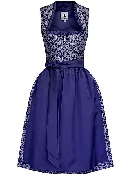 Alpenmärchen Dirndl Dirndl Liane in Blau - ALM1037 günstig online kaufen