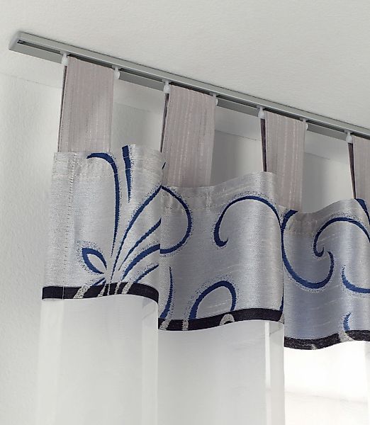 GARDINIA Vorhangschiene 1 läufig-läufig Fixmaß Serie Aluminim-Vorhangschien günstig online kaufen