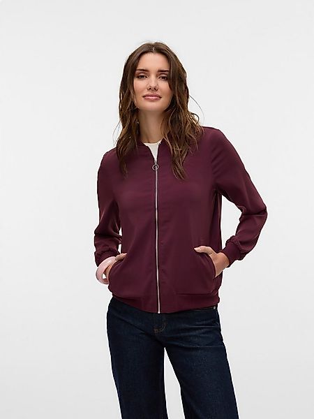 Vero Moda Bomberjacke VMCOCO L/S BOMBER NOOS in modisch kurzer Form, mit St günstig online kaufen