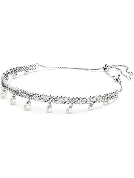 Swarovski Collier Swarovski Damen-Kette Metall Swarovski-Kristall günstig online kaufen