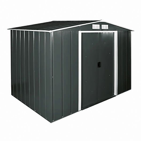 Duramax Metallgerätehaus Eco 8 x 6 Anthrazit/Weiß günstig online kaufen