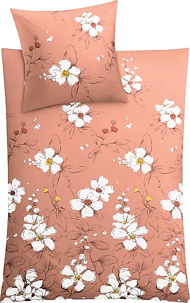 Kleine Wolke Bettwäsche "Sienna" 2 Stk. tlg. mit frischem, floralem Design günstig online kaufen