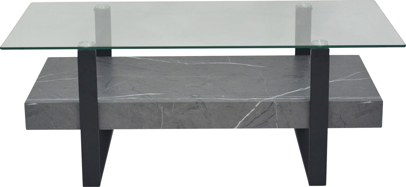 HELA Couchtisch "KONRAD" 1 Stk. tlg. Couchtisch; Ablageboden; Glasplatte; K günstig online kaufen