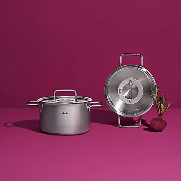 Fissler Bratentopf "Fissler Pure Collection" 1 Stk. tlg. Edelstahl 18/10 günstig online kaufen