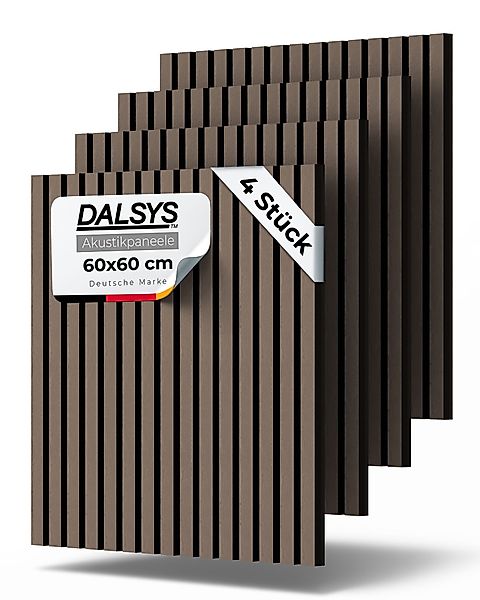 Dalsys Wandpaneel Akustikpaneele, BxL: 60x60 cm, günstig online kaufen