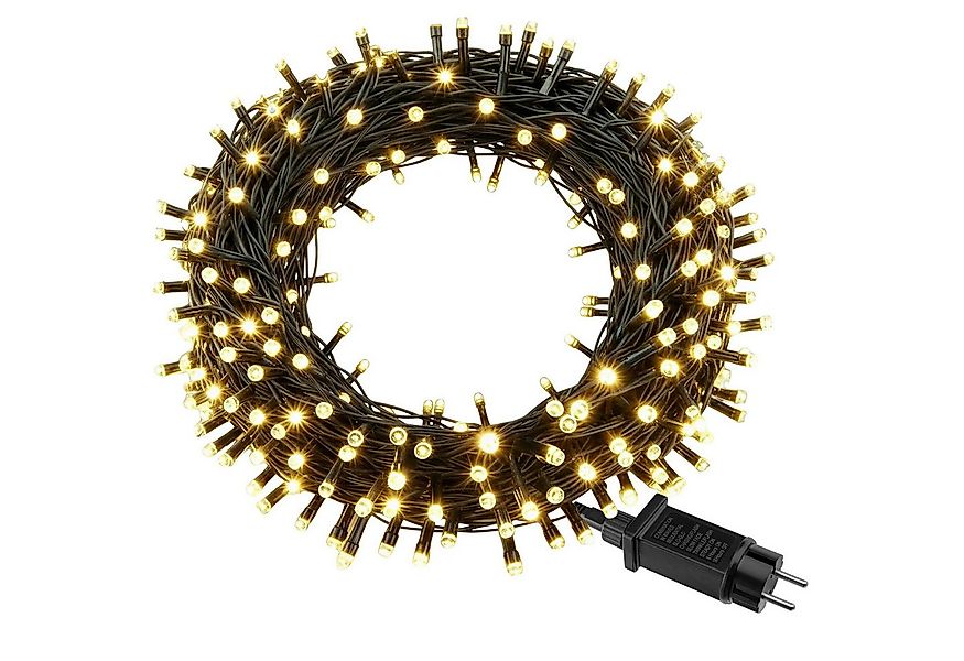tectake Christbaumkerzen LED-Lichterkette, warmweiß günstig online kaufen